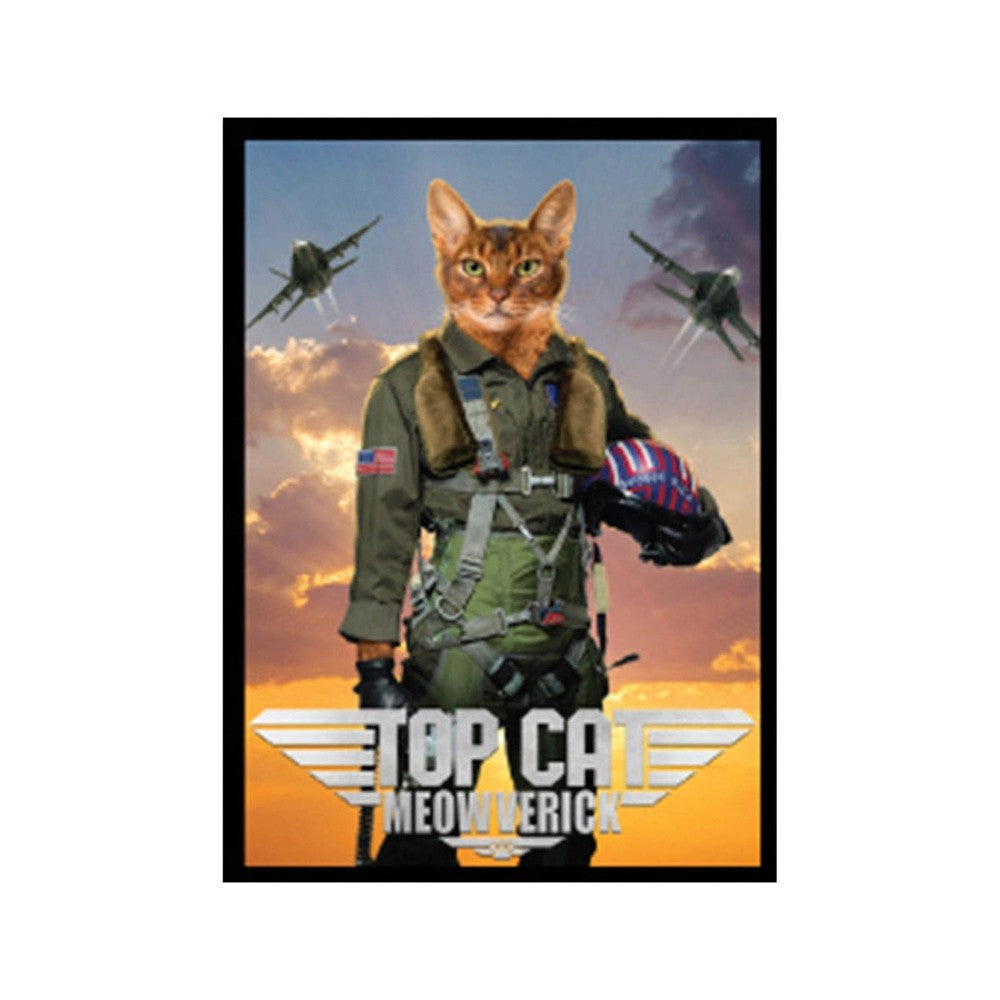 Ultra Pro: LE16947 Movie Cats: Top Cat Meowverick - Doublematte White Core Sleeves (MAT162)