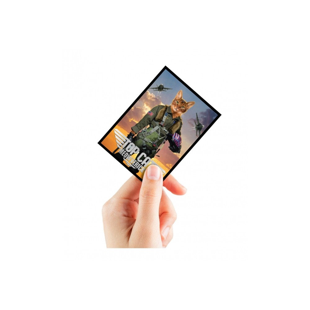 Ultra Pro: LE16947 Movie Cats: Top Cat Meowverick - Doublematte White Core Sleeves (MAT162)