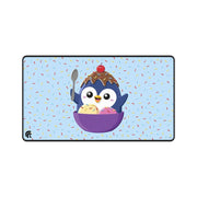 Ultra Pro: LE16991 Ice Cream Penguin - Black Stitched-edge Playmat