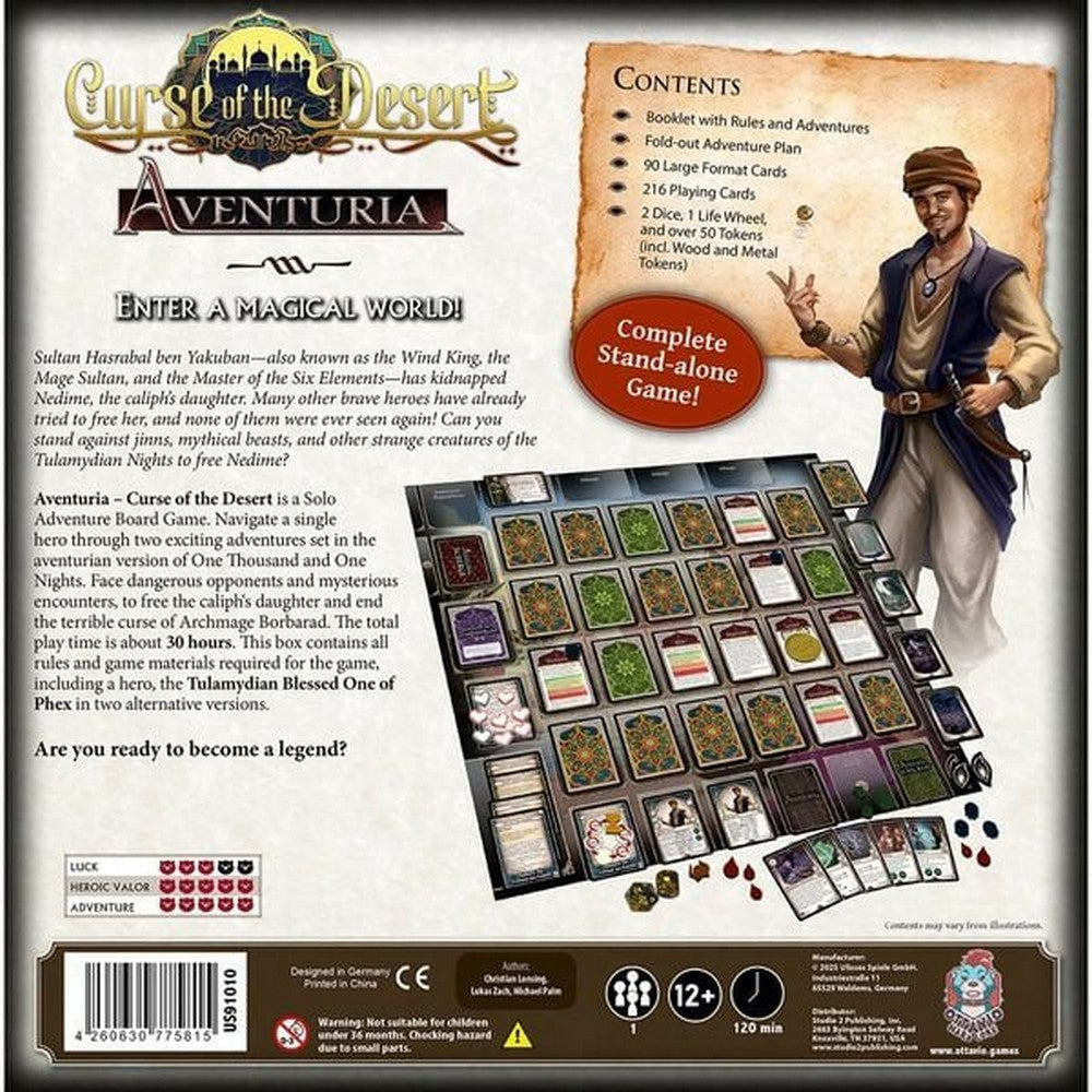 Aventuria 2nd Ed: Curse of the Desert (Aventuria Expansion)