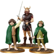The Lord of the Rings Animated Film PVC Figure Set: Merry & Pippin and Boromir