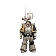 Warhammer Collectibles: 1/18 Scale Iron Warriors MkII Legionary2 with Bolter and Bolt Pistol