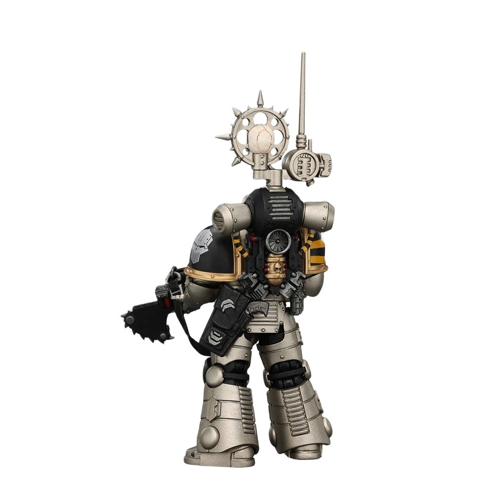Warhammer Collectibles: 1/18 Scale Iron Warriors MkII Legionary2 with Bolter and Bolt Pistol