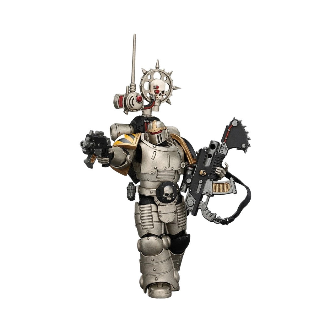Warhammer Collectibles: 1/18 Scale Iron Warriors MkII Legionary2 with Bolter and Bolt Pistol