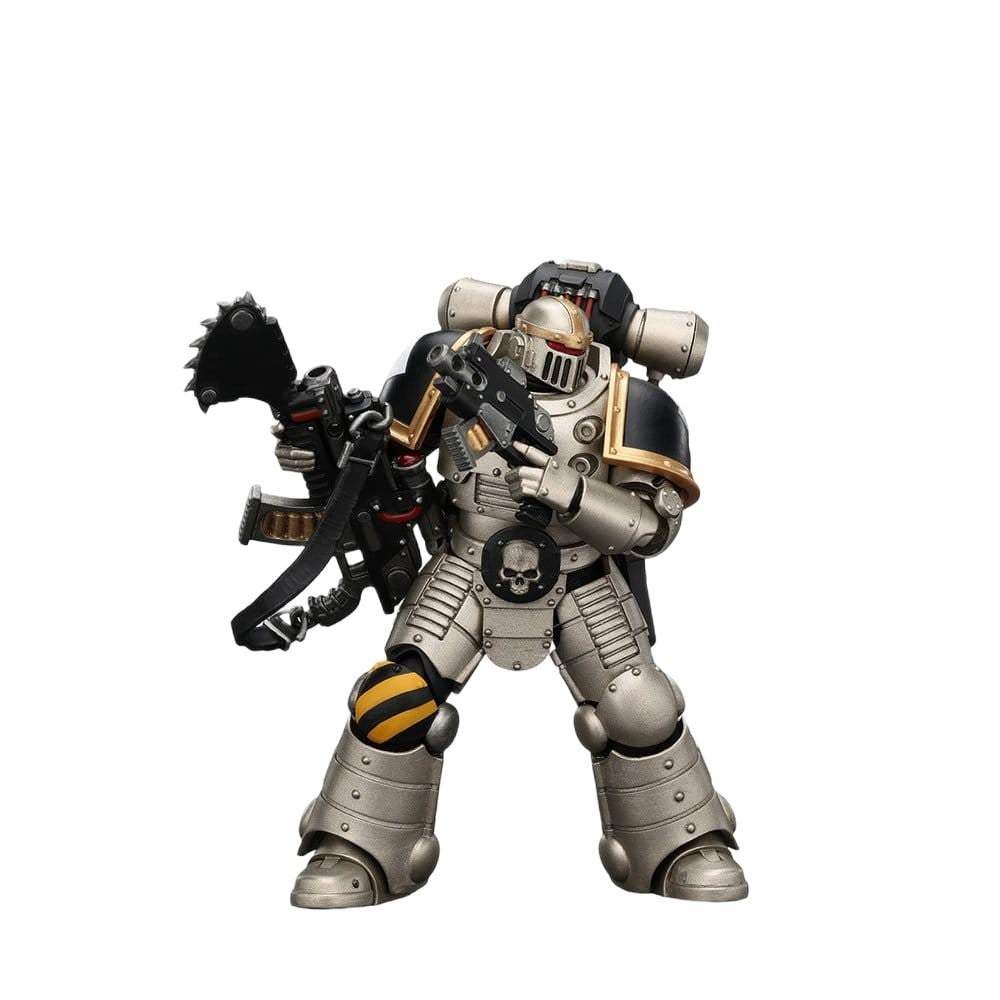 Warhammer Collectibles: 1/18 Scale Iron Warriors MkII Legionary3 with Bolter and Bolt Pistol