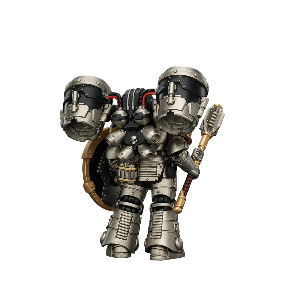 Warhammer Collectibles: 1/18 Scale Iron Warriors MkII Assault Sergeant with Disintegrator pistol