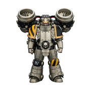 Warhammer Collectibles: 1/18 Scale Iron Warriors MkII Assault Legionary2 with Bolt pstl & Heavy axe