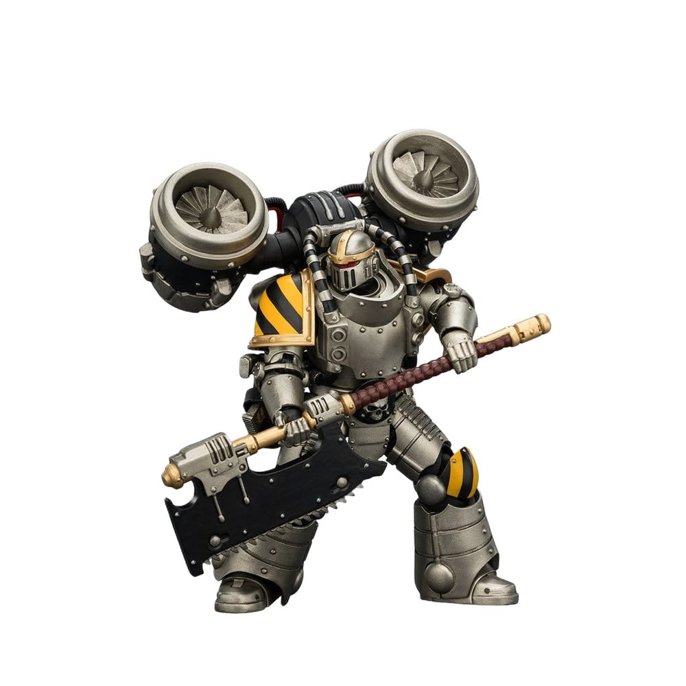 Warhammer Collectibles: 1/18 Scale Iron Warriors MkII Assault Legionary2 with Bolt pstl & Heavy axe