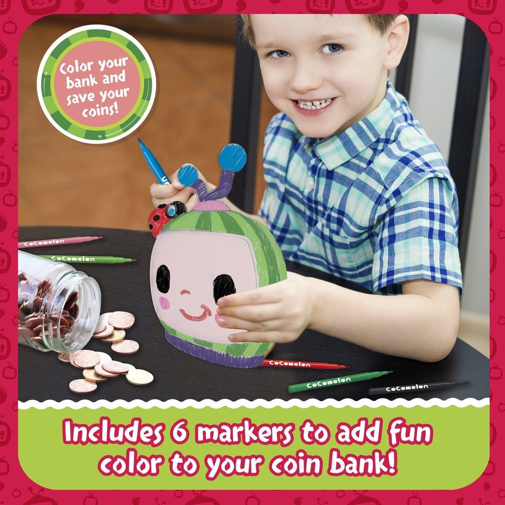 Cocomelon Paint Your Own Coin Bank