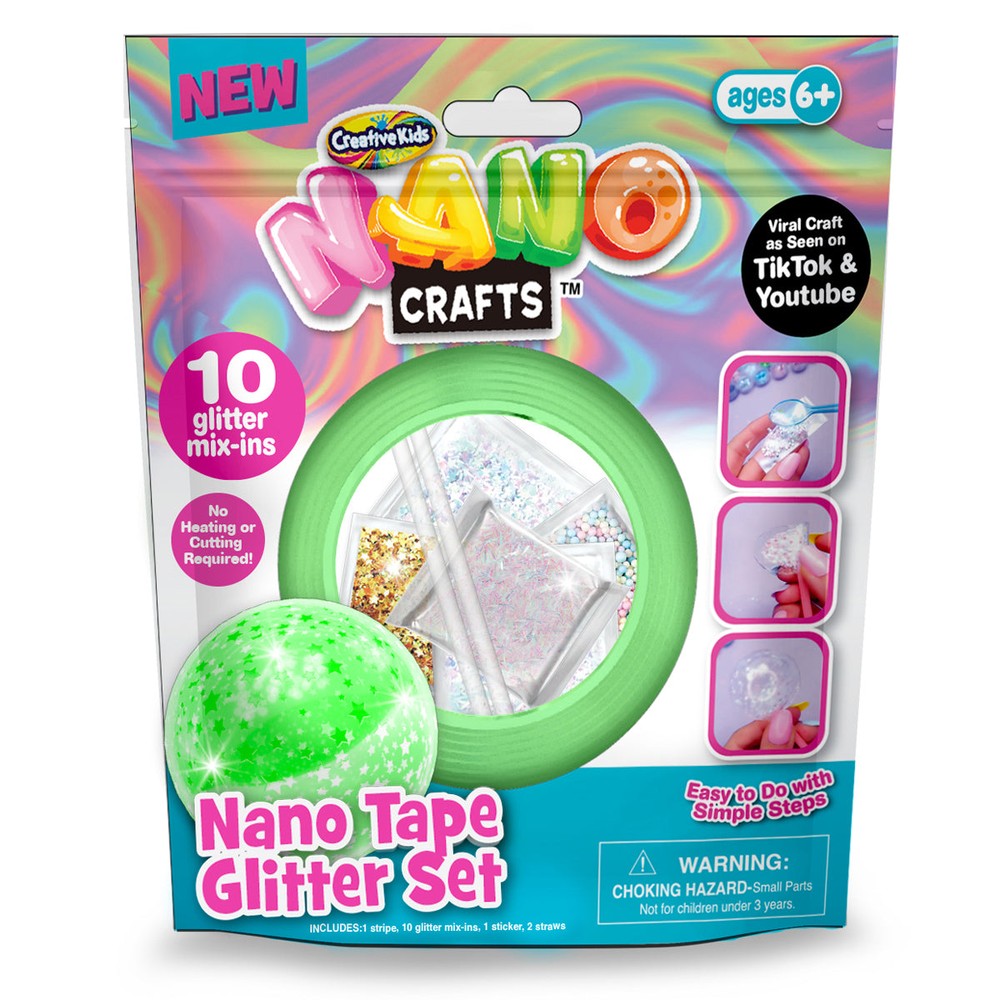 Nano Glitter Tape - Pink
