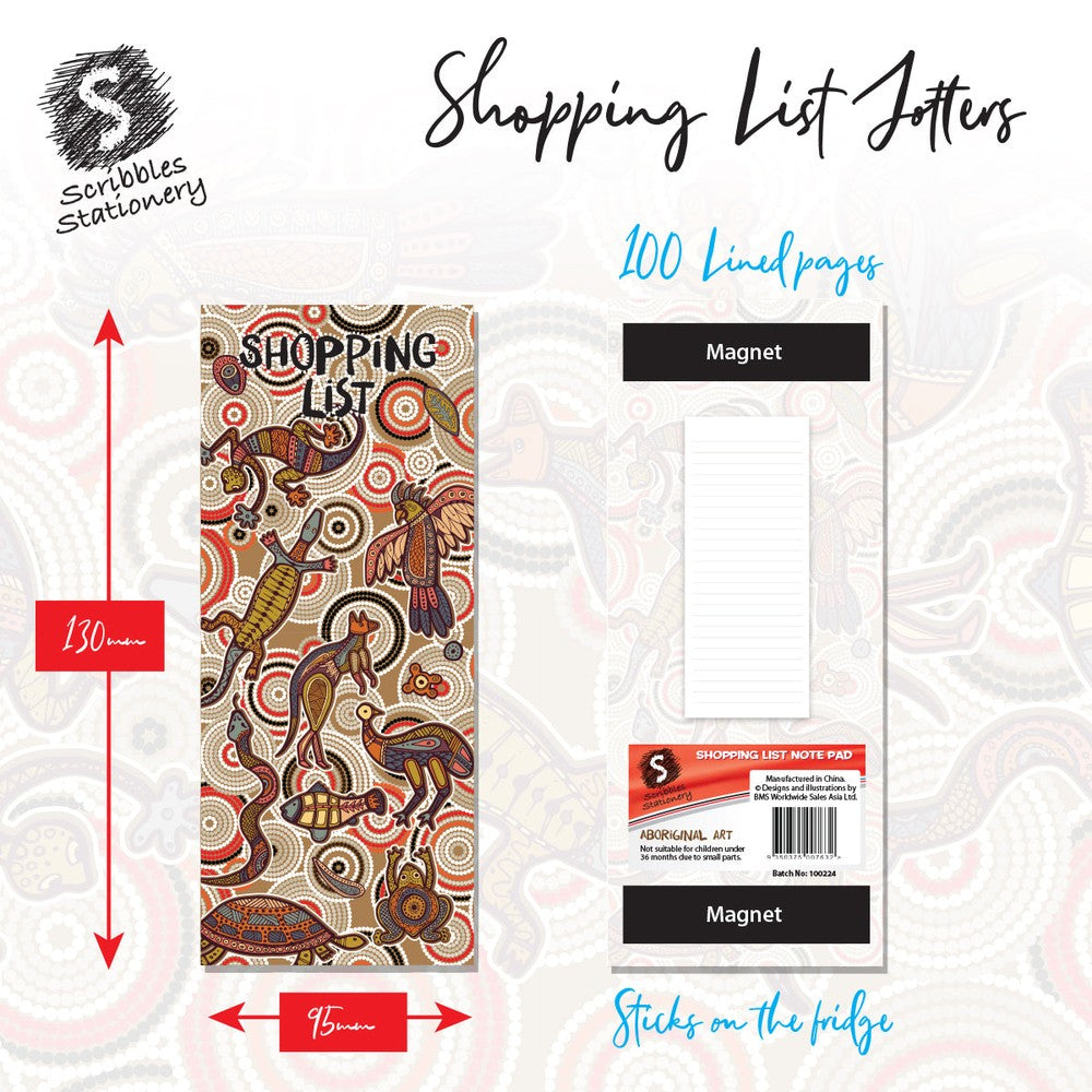 Shopping List Aboriginal Animals