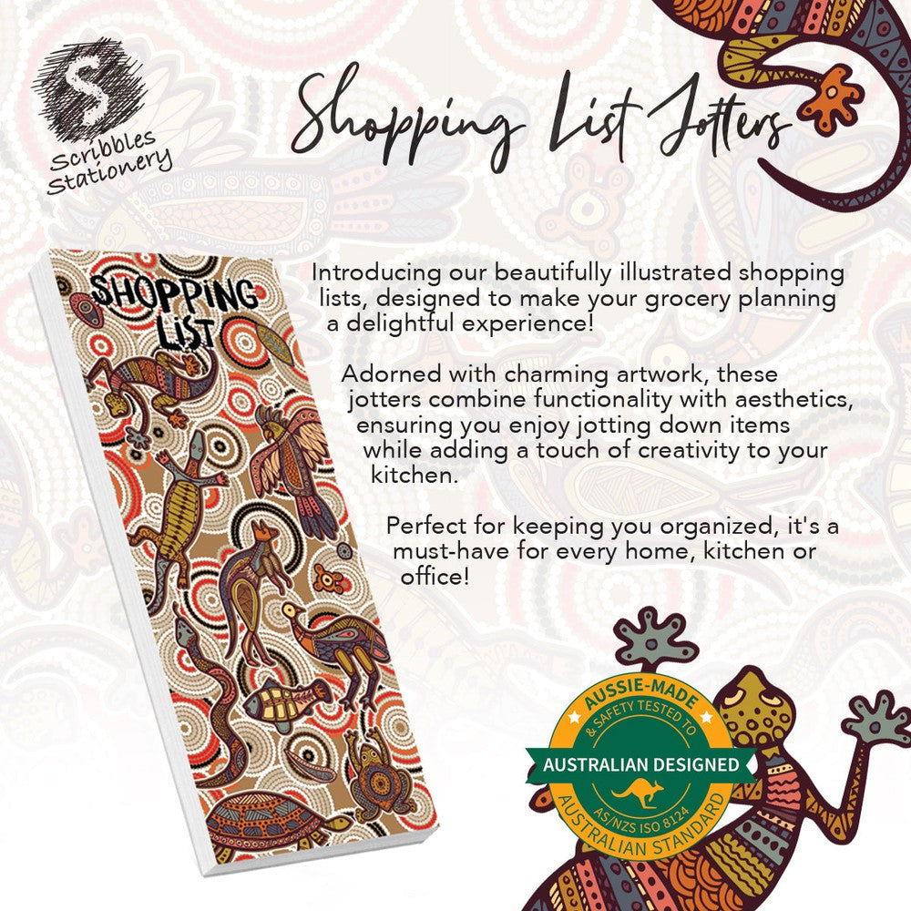 Shopping List Aboriginal Animals