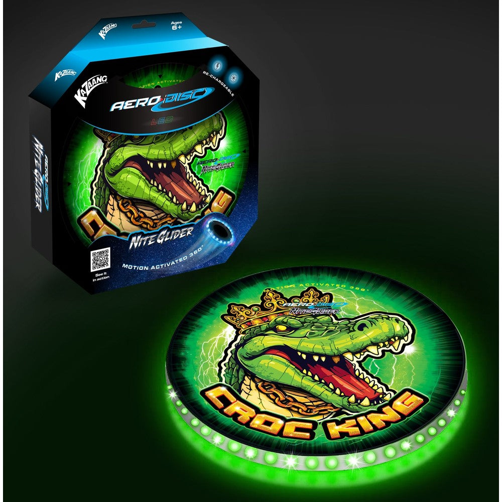 Aero Disc Nite Glider - Croc King