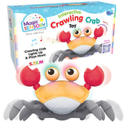 Interactive Crab Crawler (Orange)