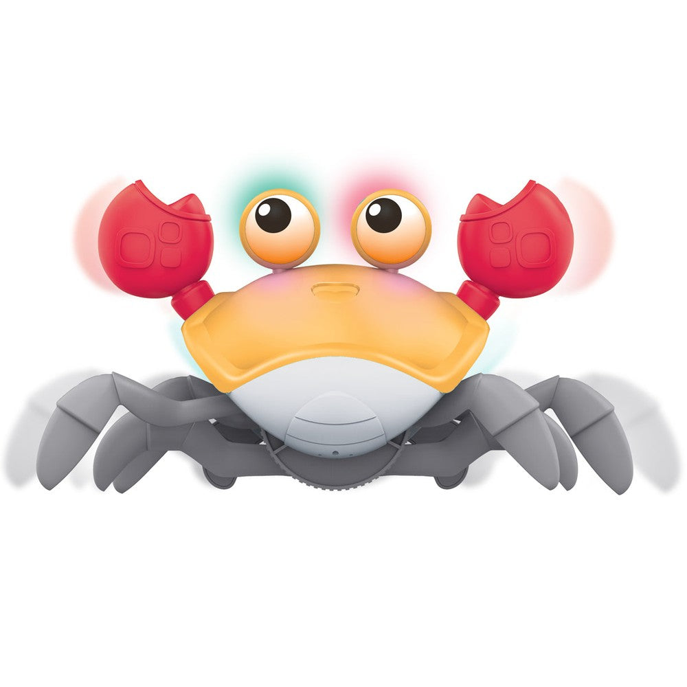 Interactive Crab Crawler (Orange)