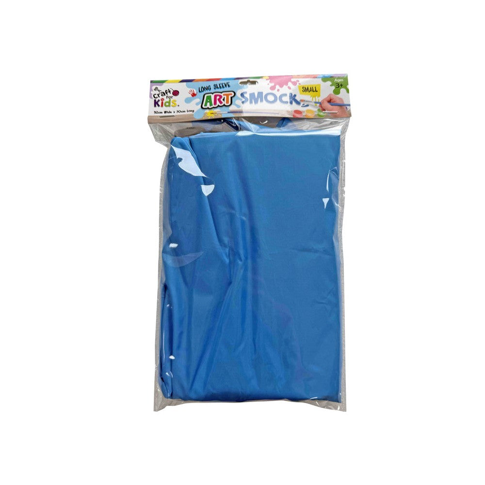 Long Sleeve Art Smock - Small 52cm(W) x 70cm(L)