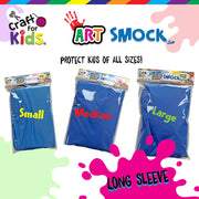 Long Sleeve Art Smock - Medium 60cm(W) x 67cm(L)