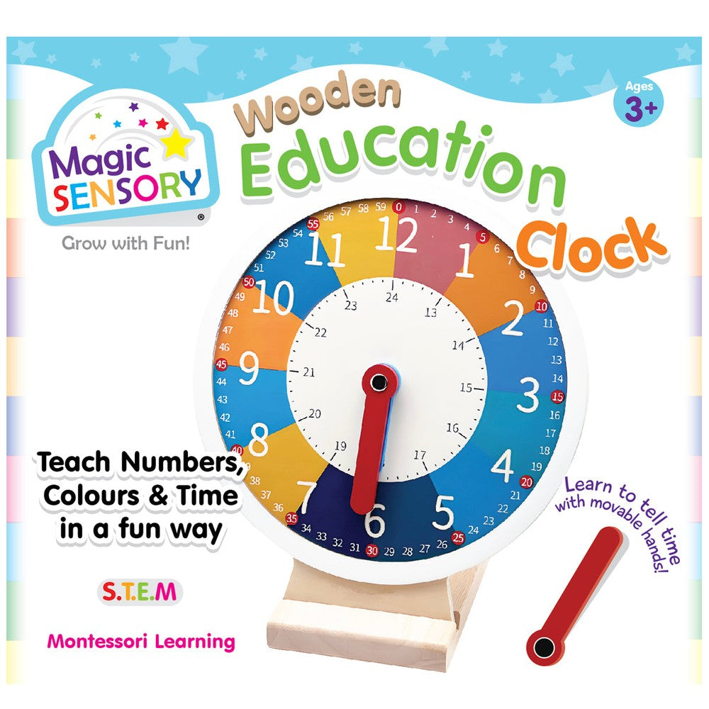 Wooden Learning Clock