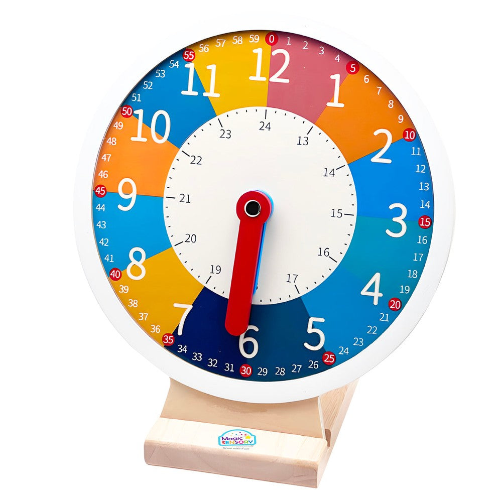 Wooden Learning Clock