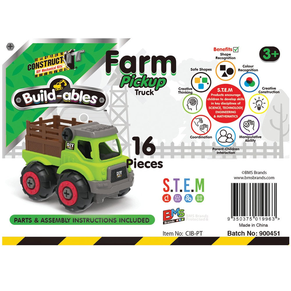 Build-ables Pickup Truck