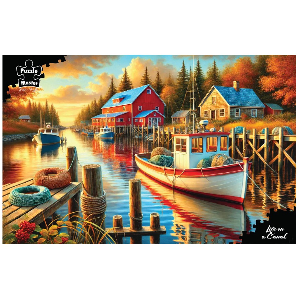 Puzzle - BMS - Life on a Canal