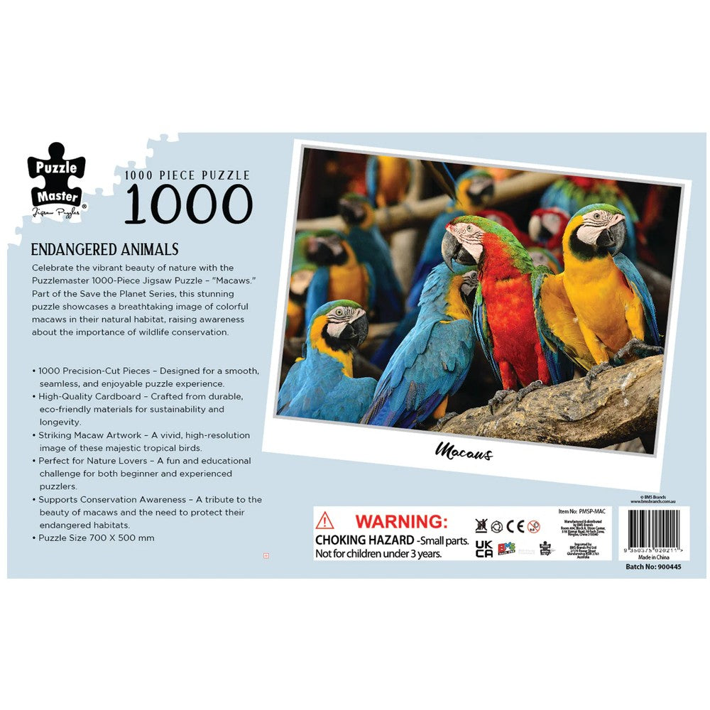 Puzzle - BMS - Macaws