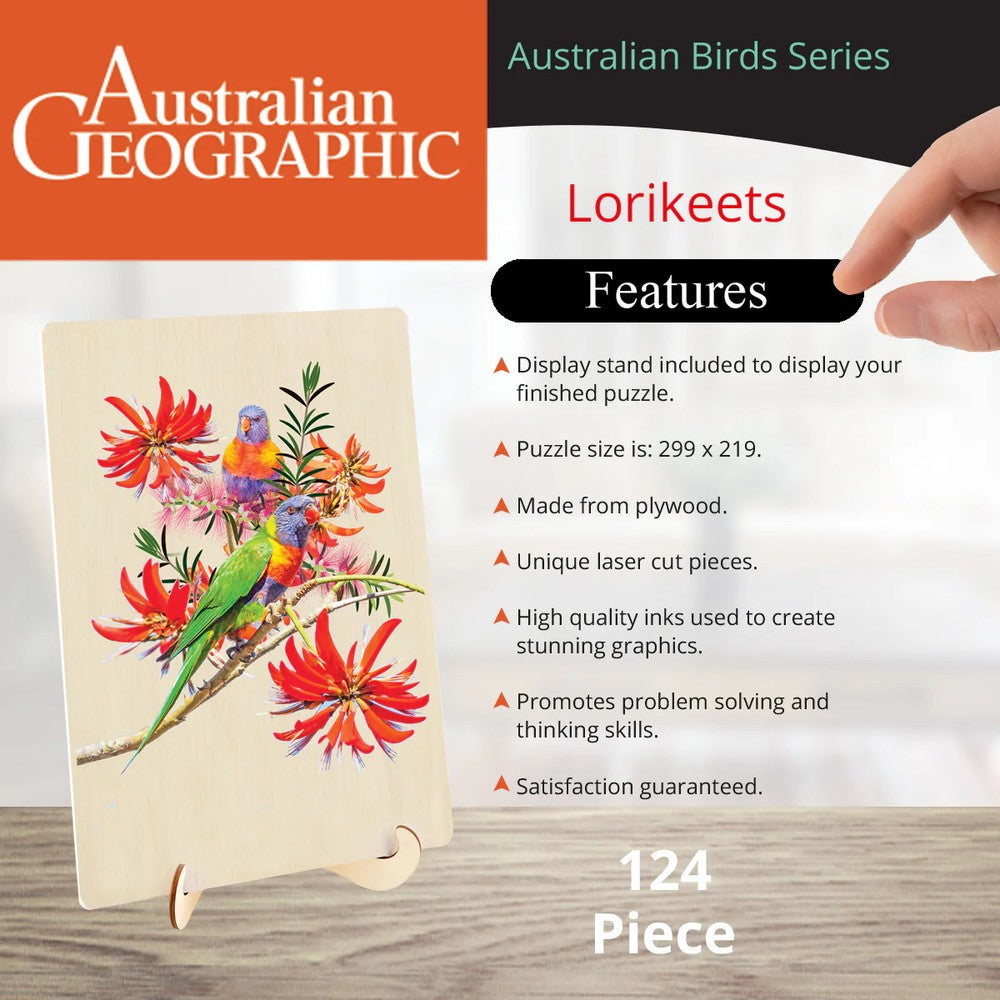 Puzzle - BMS - Australian Geographic Lorikeets