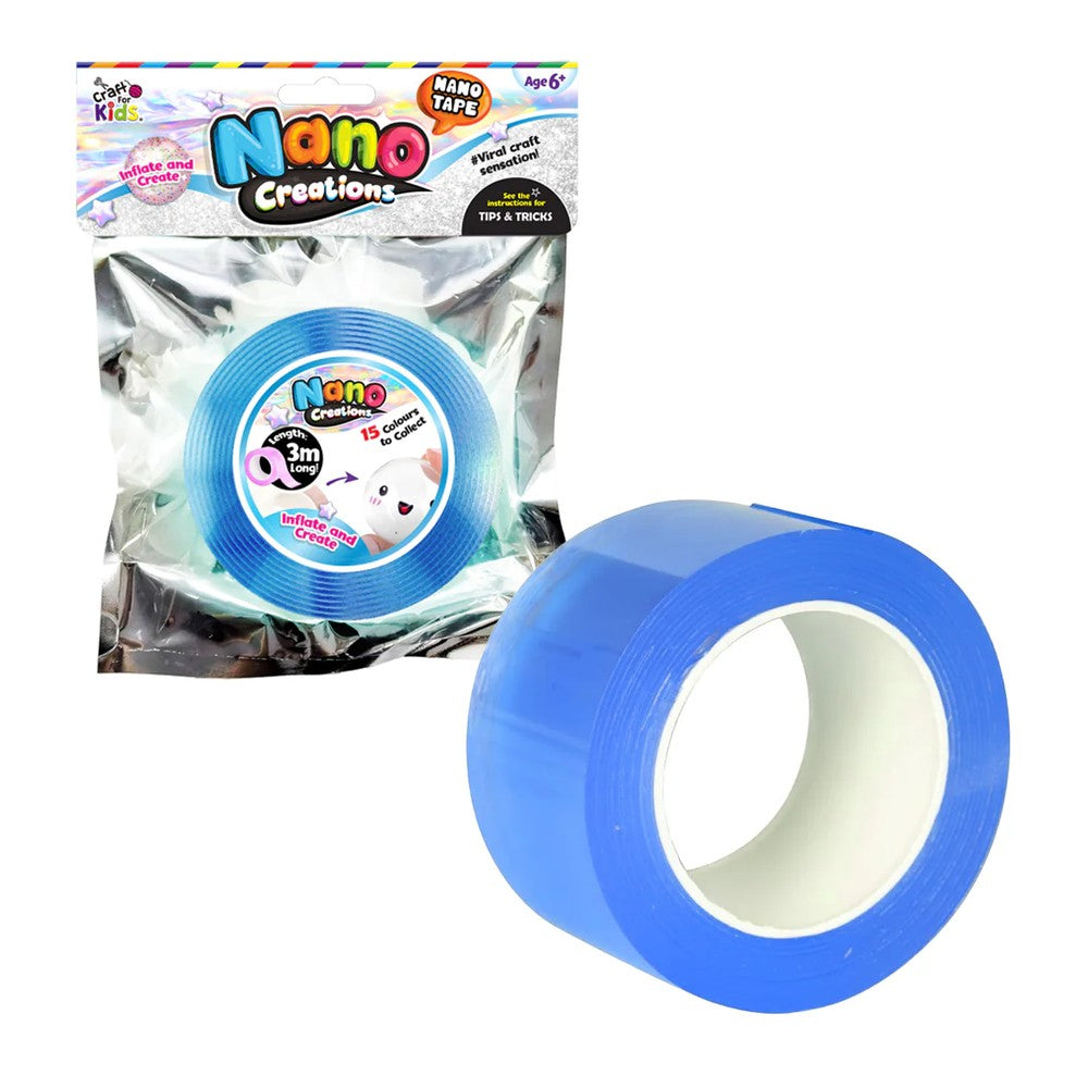 Nano Creations Tape Blue (3m x 5cm)