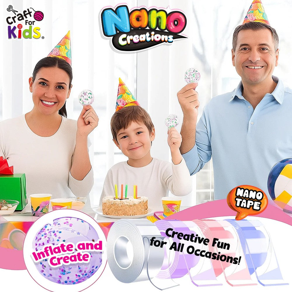 Nano Creations Tape Blue (3m x 5cm)