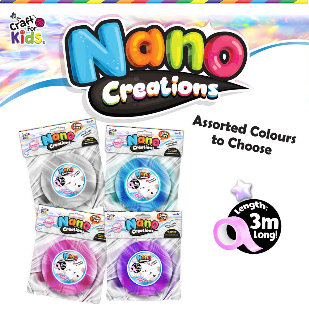 Nano Creations Tape Purple (3m x 5cm)