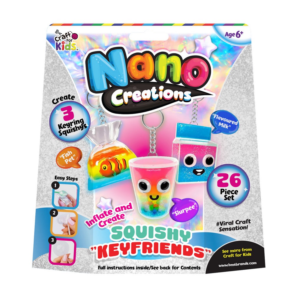 Nano Creations Squishy ""Keyfriends""