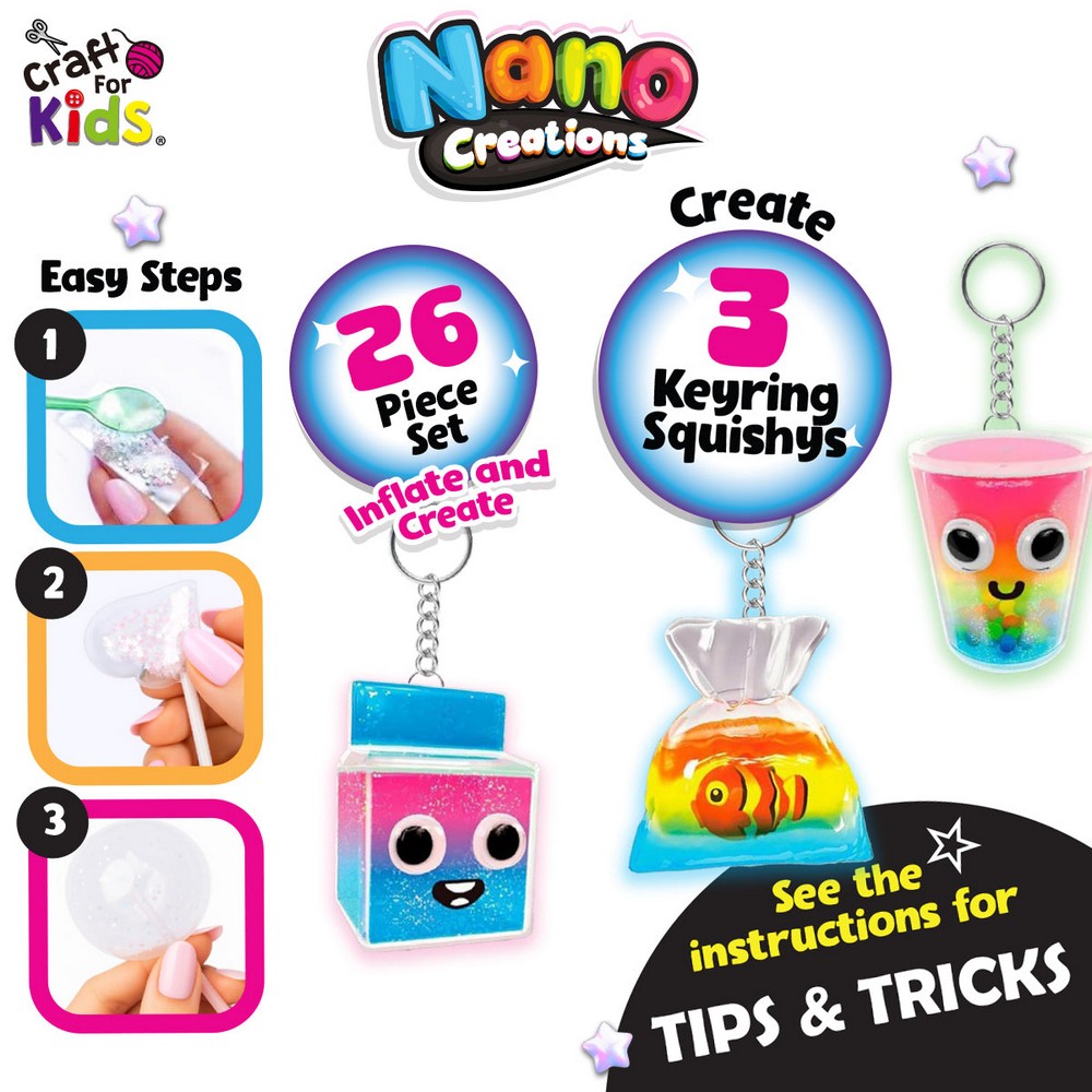 Nano Creations Squishy ""Keyfriends""