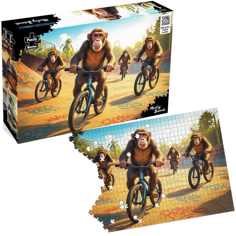 Puzzle - BMS - Monkey BMX AR Edition