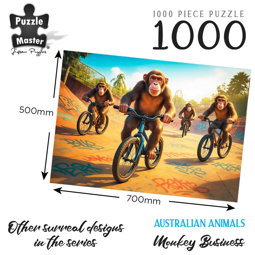 Puzzle - BMS - Monkey BMX AR Edition