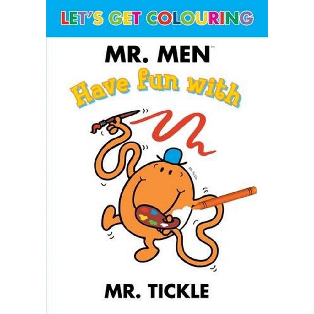 Mr Tickle Let'S Get Colouring