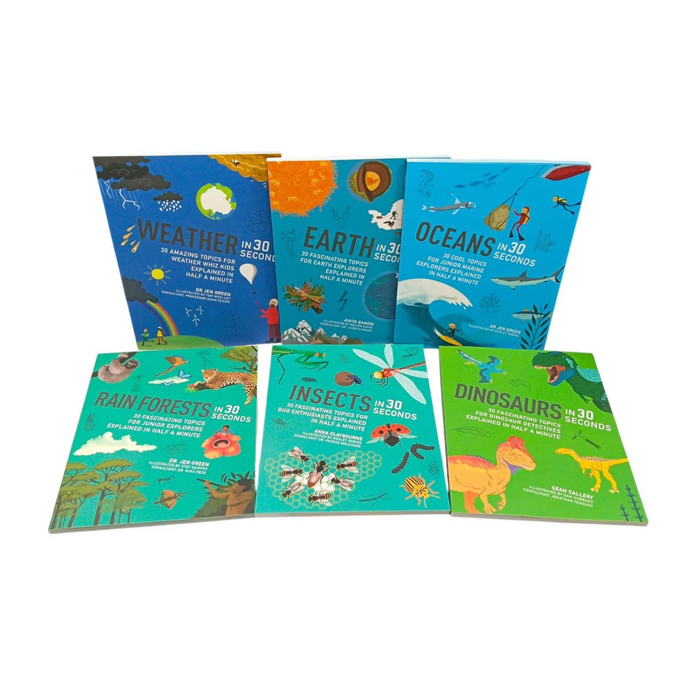 Our World in 30 Seconds (6 Books Set)