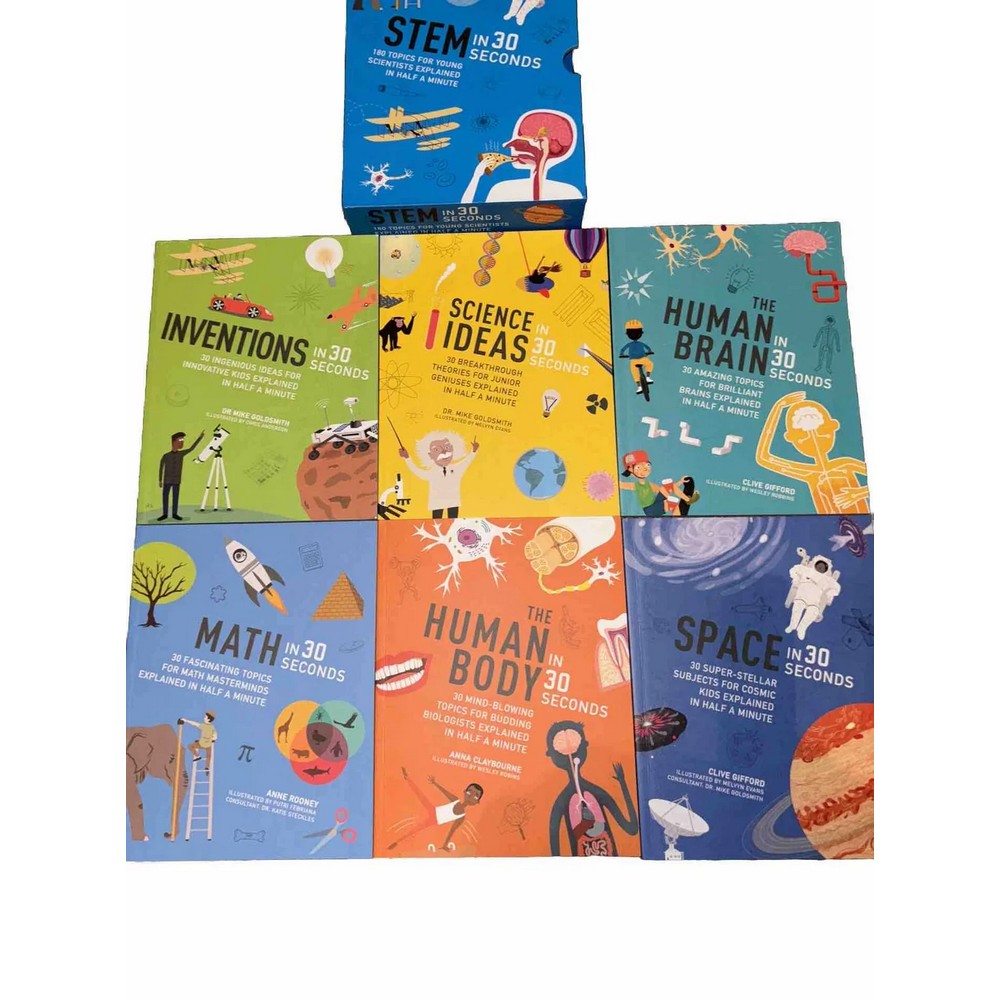 STEM in 30 Seconds (6 Book Set)