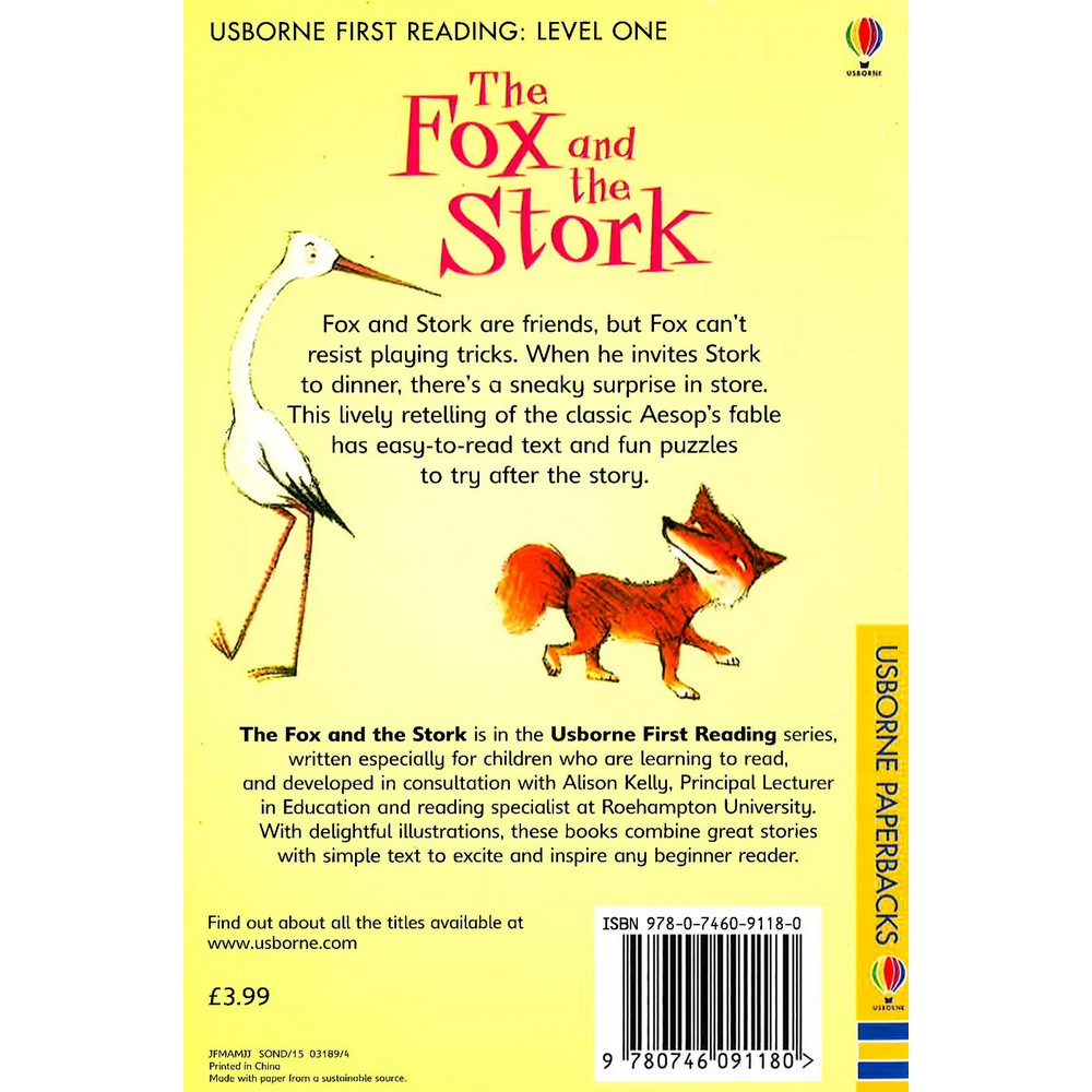 Fox And The Stork