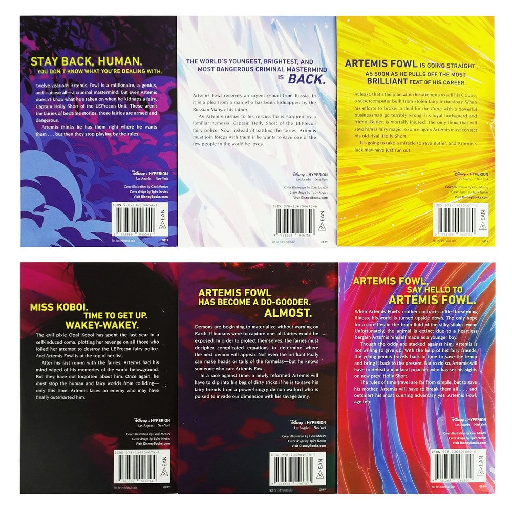 Artemis Fowl: 6 Book Boxed Set
