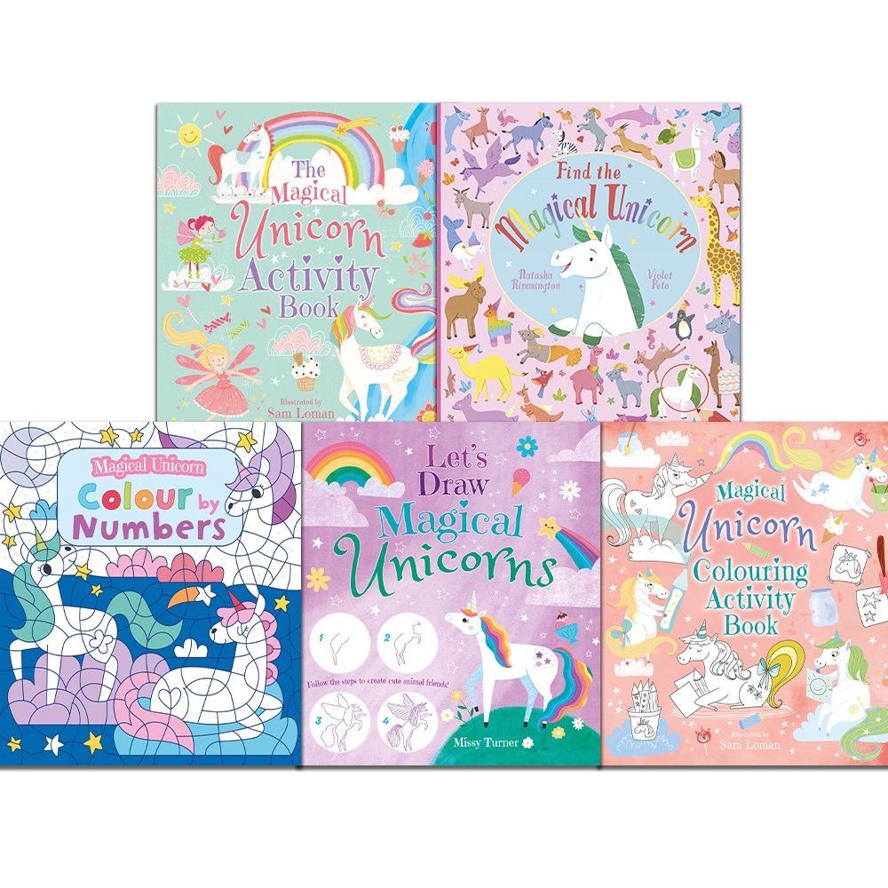 Magical Unicorn 10 Book Activity Pack