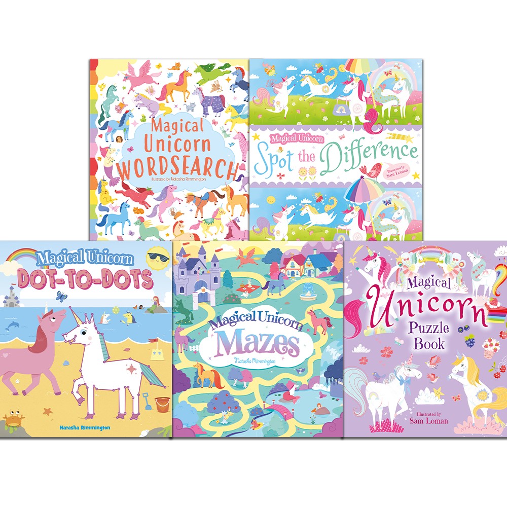 Magical Unicorn 10 Book Activity Pack