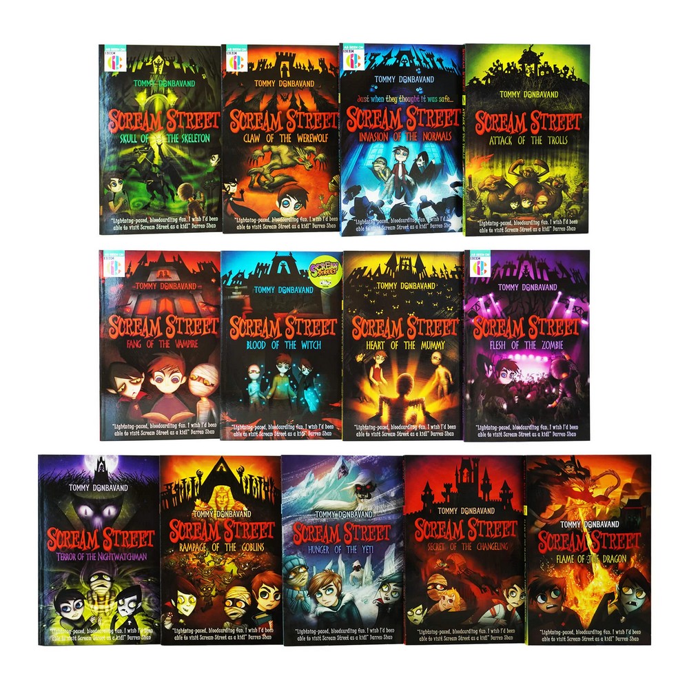 Scream Street 13 Books Collection Box Set