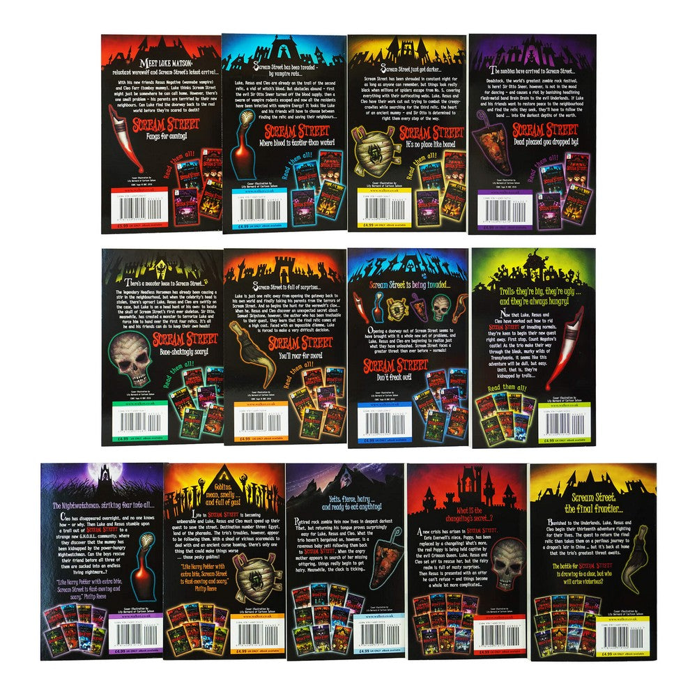 Scream Street 13 Books Collection Box Set