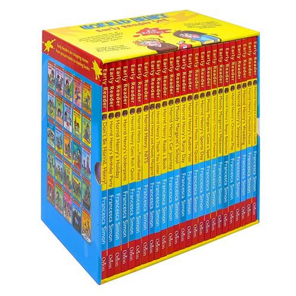 Horrid Henry Early Readers 25 Books Children Collection Box Set