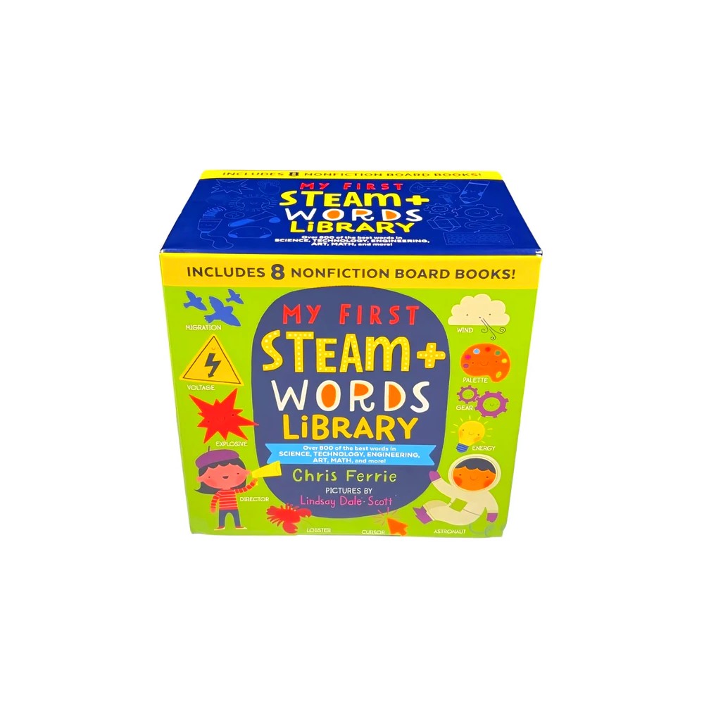 My First S.T.E.A.M. and Words Library (8 Book Boxed Set)