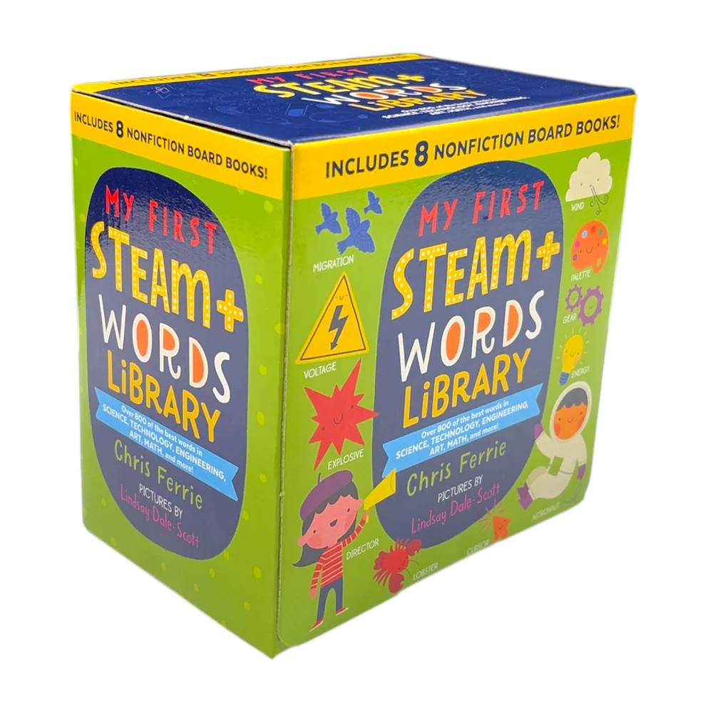 My First S.T.E.A.M. and Words Library (8 Book Boxed Set)