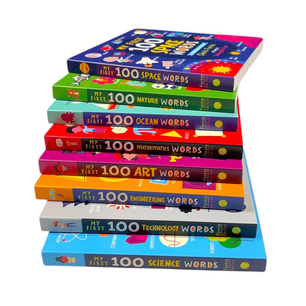 My First S.T.E.A.M. and Words Library (8 Book Boxed Set)