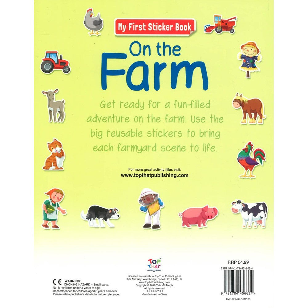 My First Sticker Book Farm