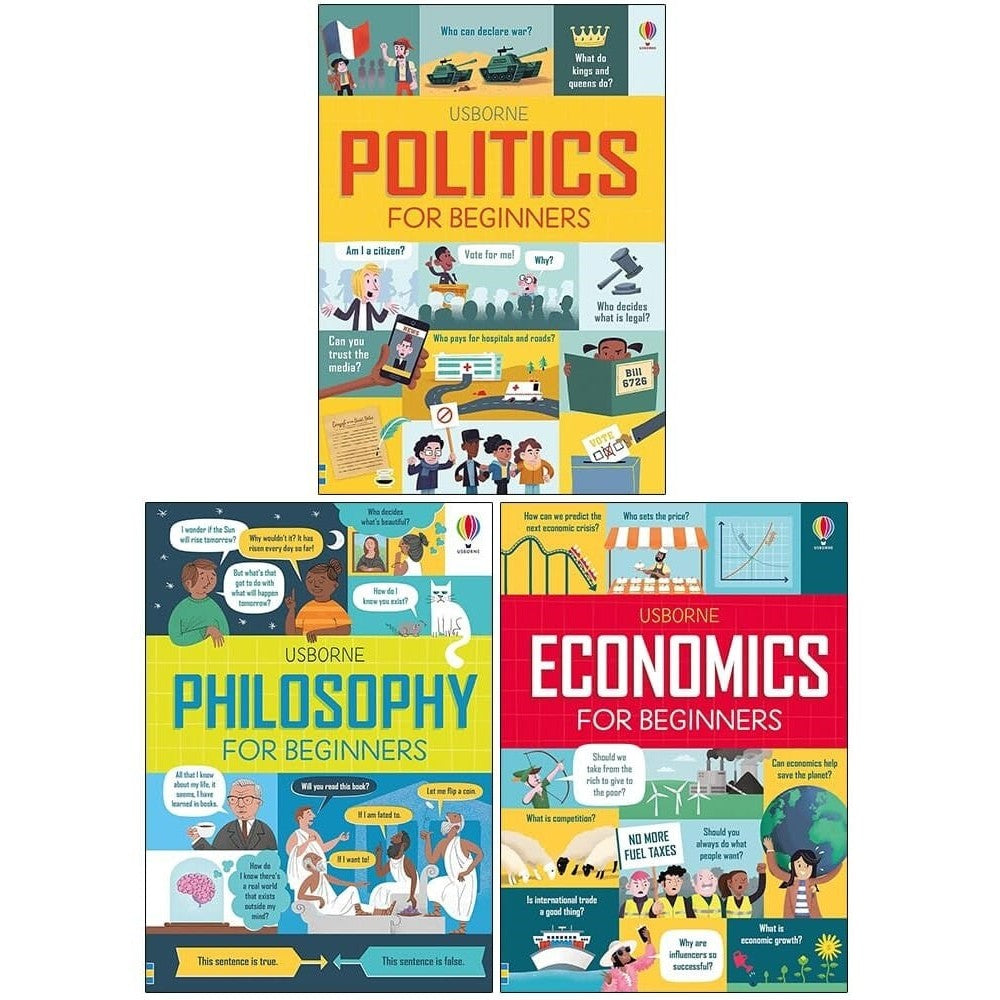 Politics Philosophy & Economics For Beginners Slipcase