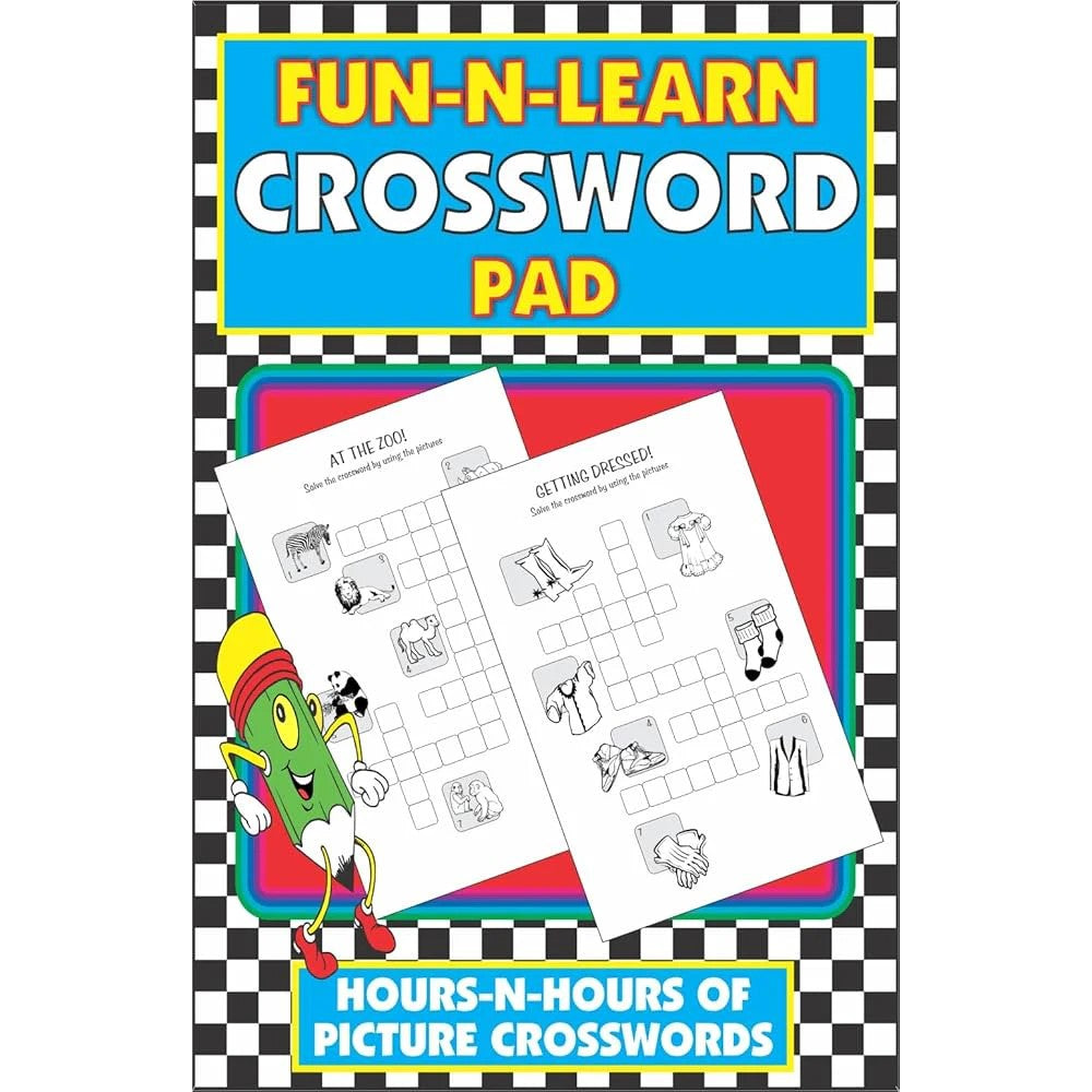 Fun-N-Learn Crossword Pad